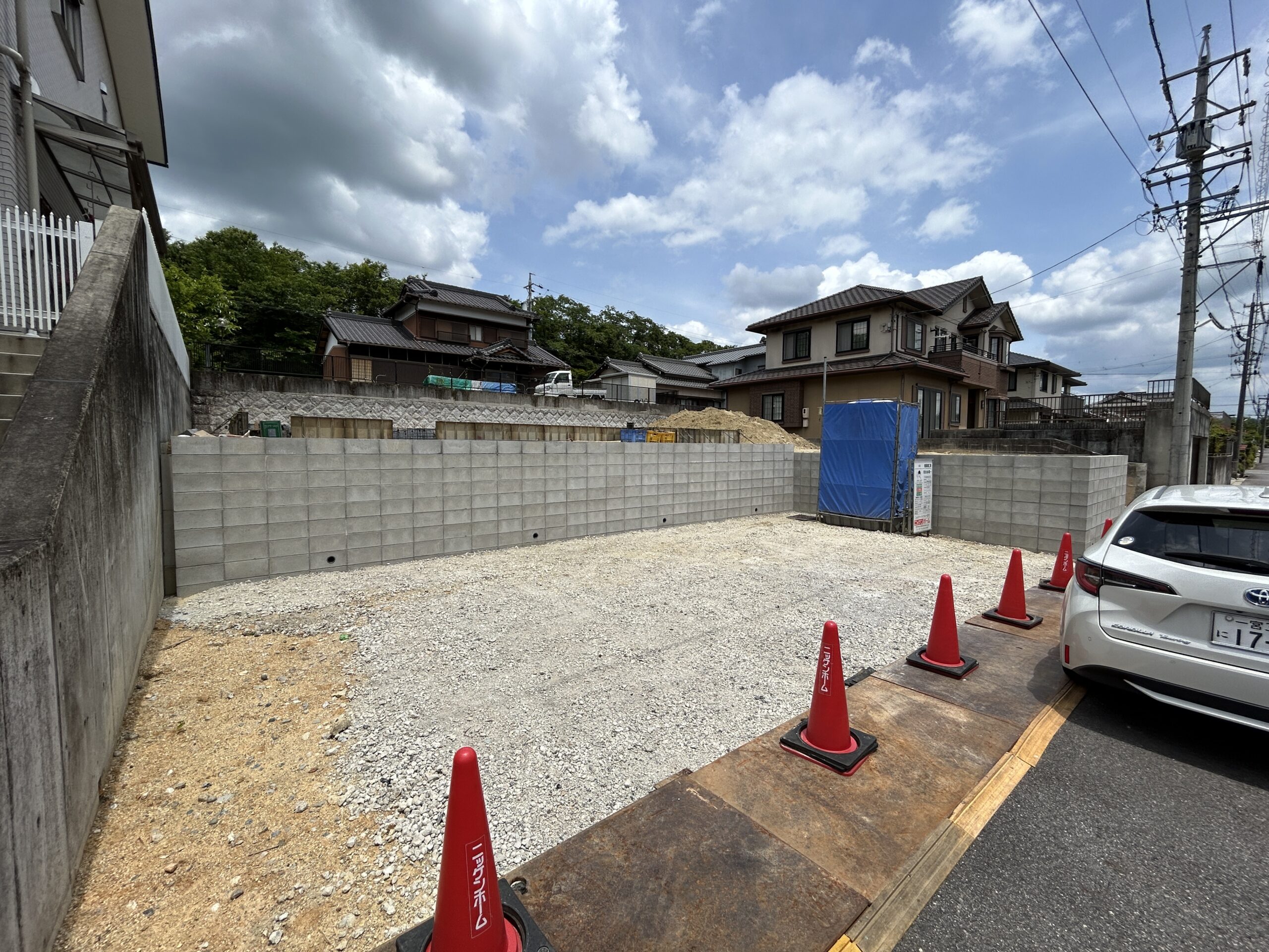 お客様の基礎工事